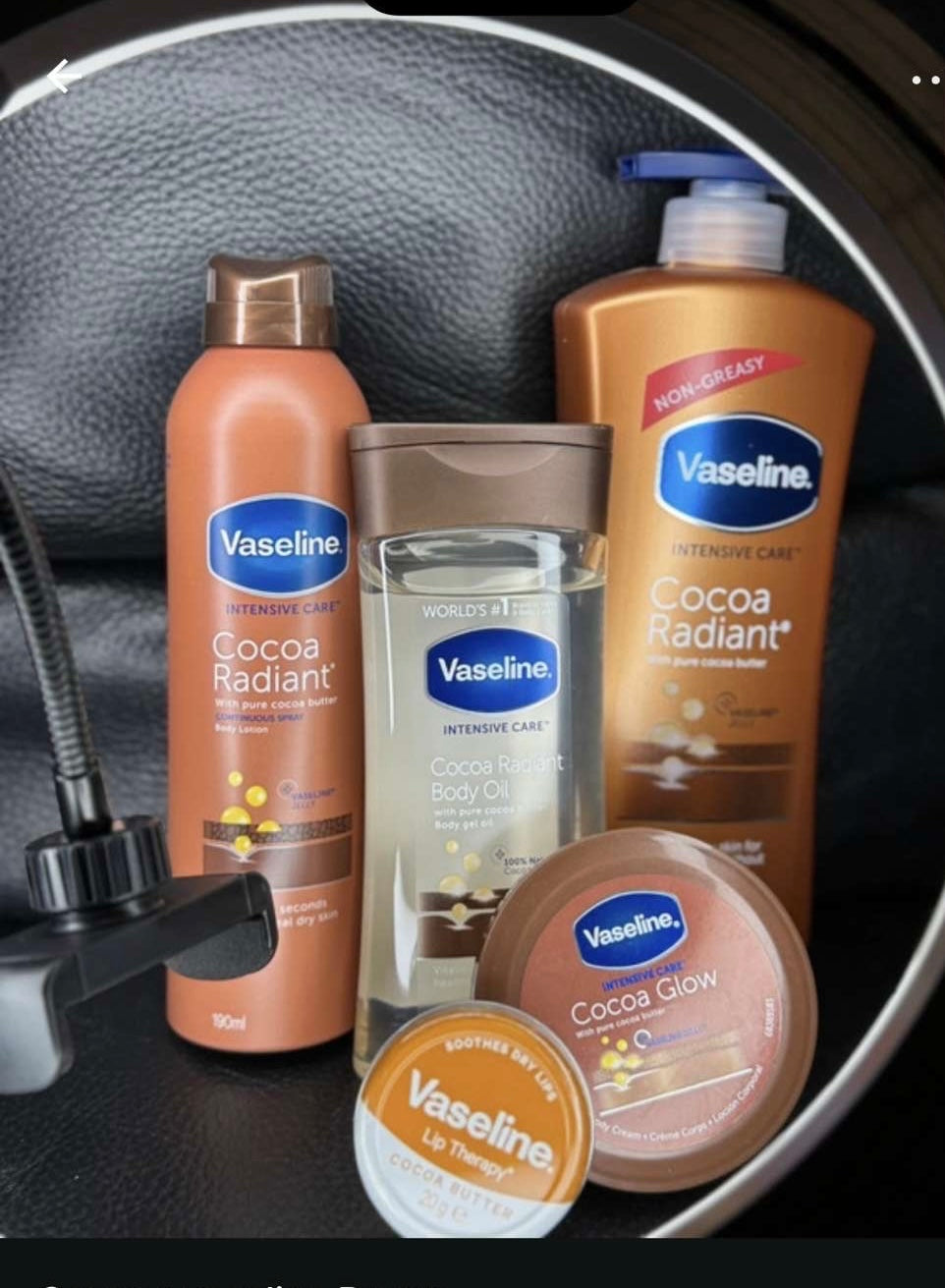 Gamme Vaseline Cocoa Radiant - Pour une peau douce, nourrie et éclatante ™
